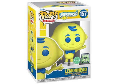 Funko Pop Ad Icons Lemonhead (Scented) #157 2022 Funkon ECCC Exclusive