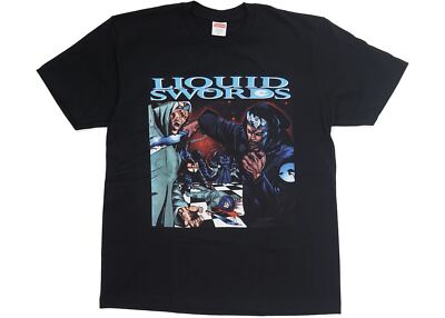 ミュージシャン Supreme t shirt Made in USA Supreme NYC x The Gza / Genius Liquid Swords T-shirt Tee