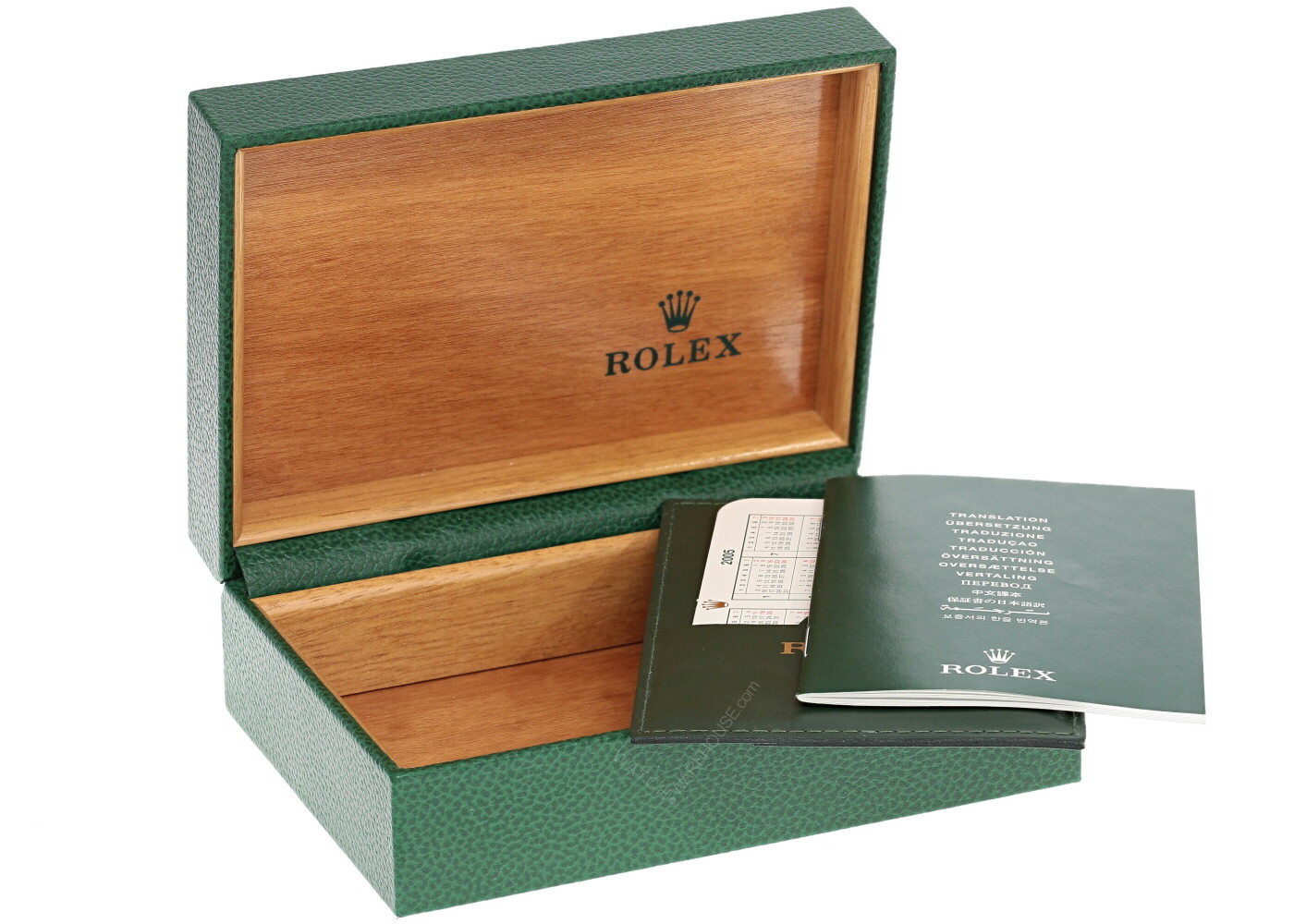 ROLEX グリーンボックス 保証書ケース付き ROLEX Brand New Green Watch Box With Books (Box-1) | eBay
