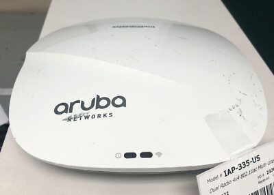 Aruba IAP-335-US Dual Radio 4x4 802.11ac Multi-User MIMO
