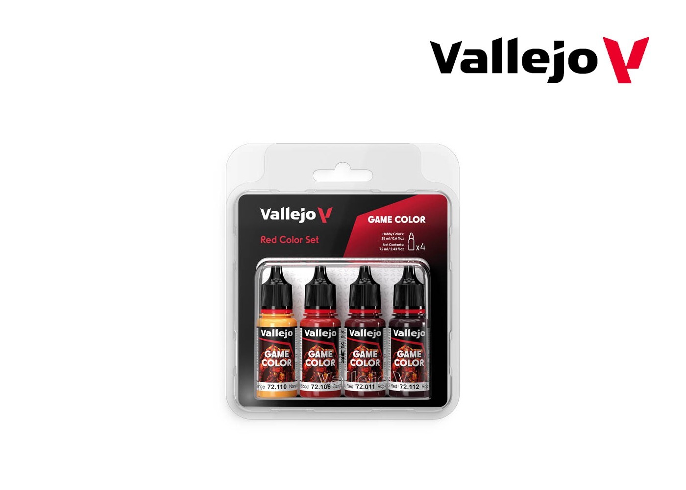 Vallejo Game Color Evil Rot – 18 Ml | Intensive Acrylfarbe Für Miniaturen