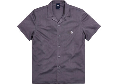 KITH Men's Camp Collar Double Mesh Button Down Shirt KH3755 NWT