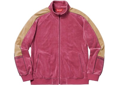 supreme velour tracksuit
