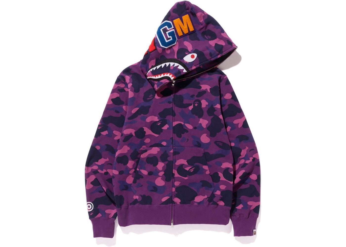 a bathing ape full zip hoodie