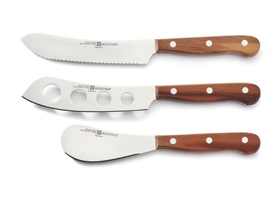 Wusthof Three Piece Plum Charcuterie Knife Set