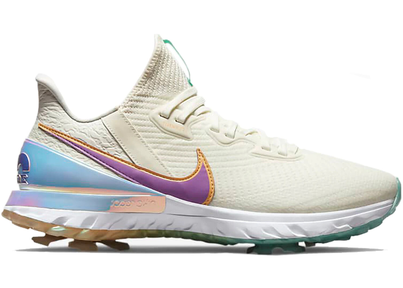 

Мужские кроссовки Nike Air Zoom Infinity Tour NRG U21 Torrey Pines Golf DD9602-101, размер 7,5, Multicolor, Nike Air Zoom Infinity Tour