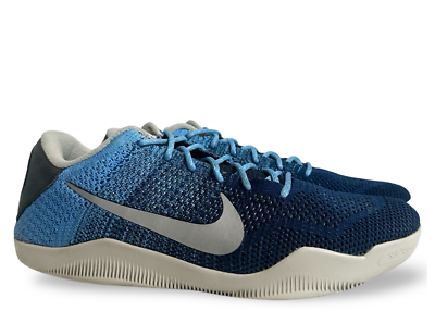 Size 12 WORN NO BOX - Nike Kobe 11 Brave Blue 822675-404 | eBay