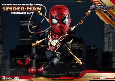 Spider-Man: No Way Home Egg Attack Action EAA-150 Spider-Man Integrated Suit