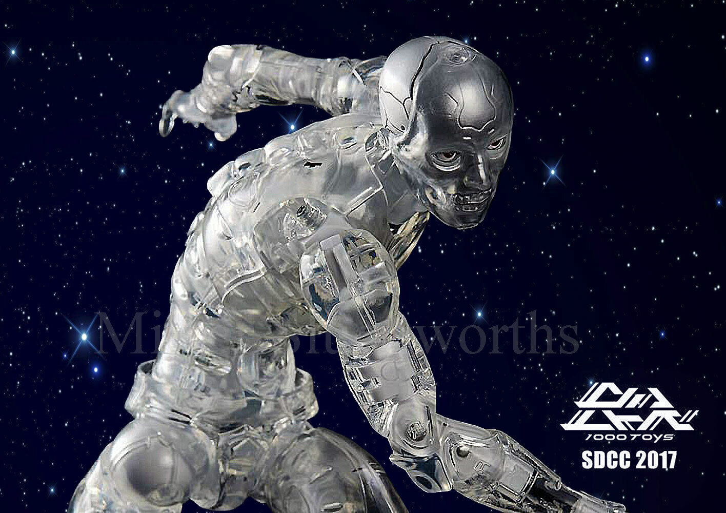TOA 1000toys SDCC Heavy Industries 1:6 Synthetic Human Clear TOA 1000toys SDCC Heavy Industries 1:6 Synthetic Human Clear