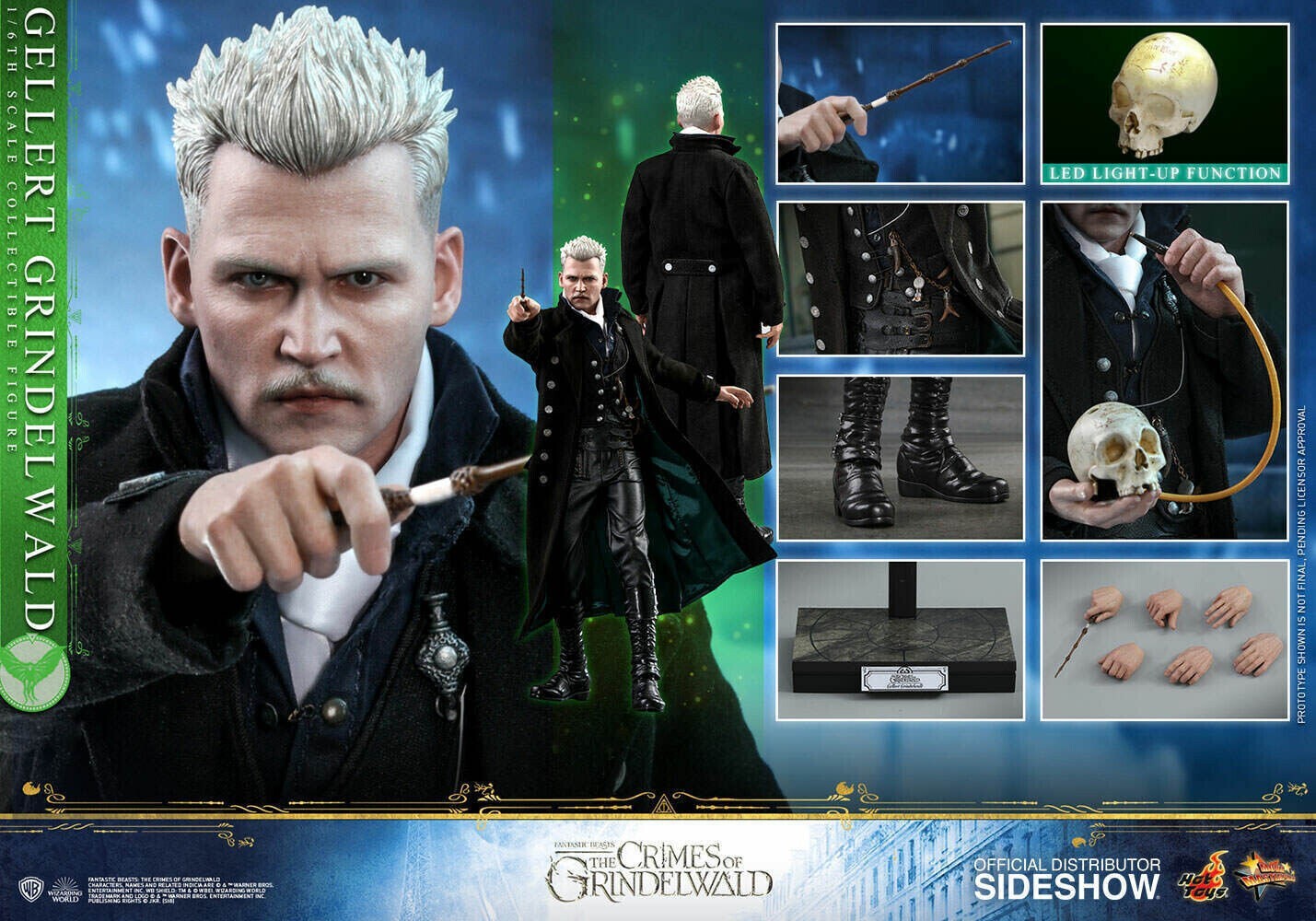 Grindelwald and Thestral フィギュアセット 30