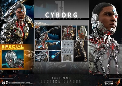 Hot Toys Justice League Cyborg (Special Edition) Sideshow Exclusive 1/6 Scale