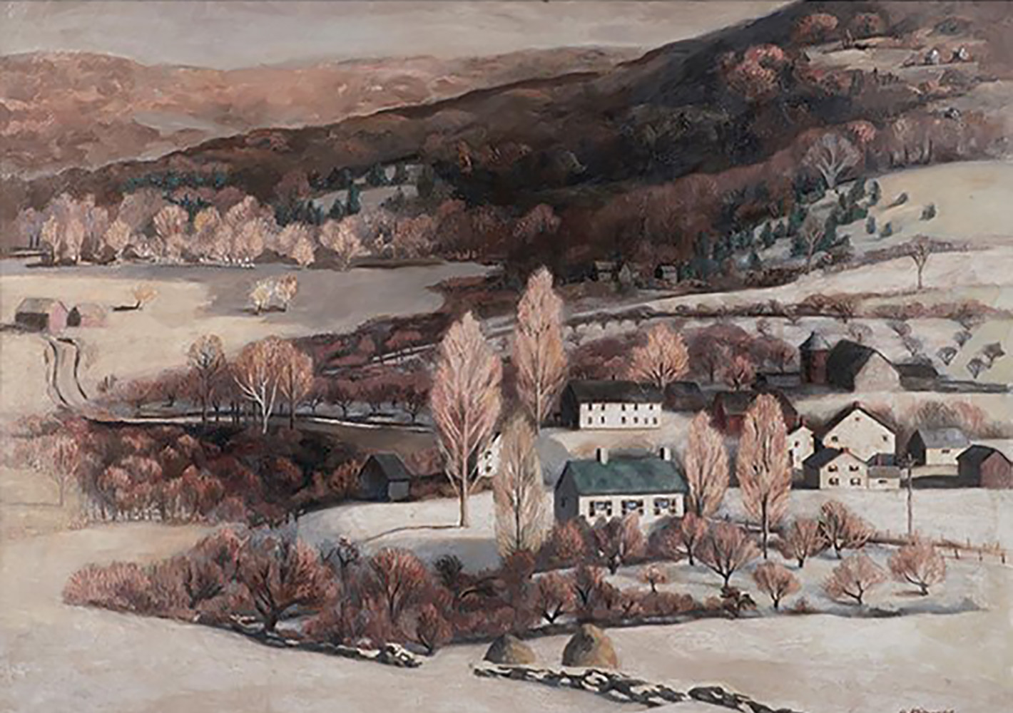 Georgina Klitgaard  Bearsville, New York Landscape