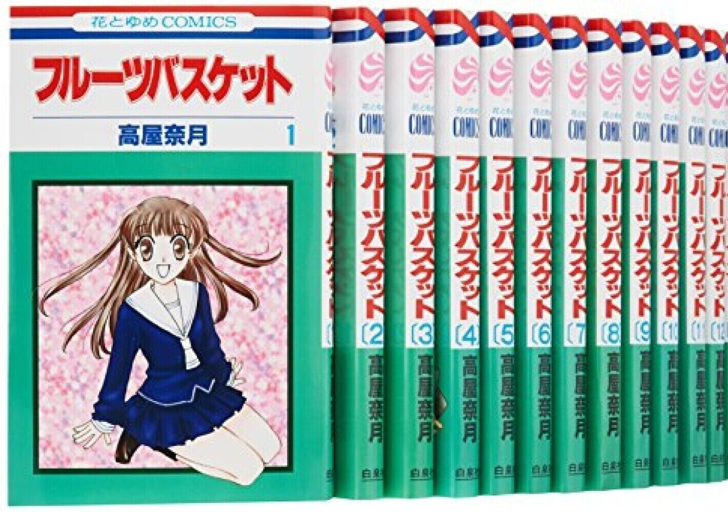12 FRUIT BASKET Manga Book Lot Japan 1 2 3 4 5 6 7 8 9 10 11