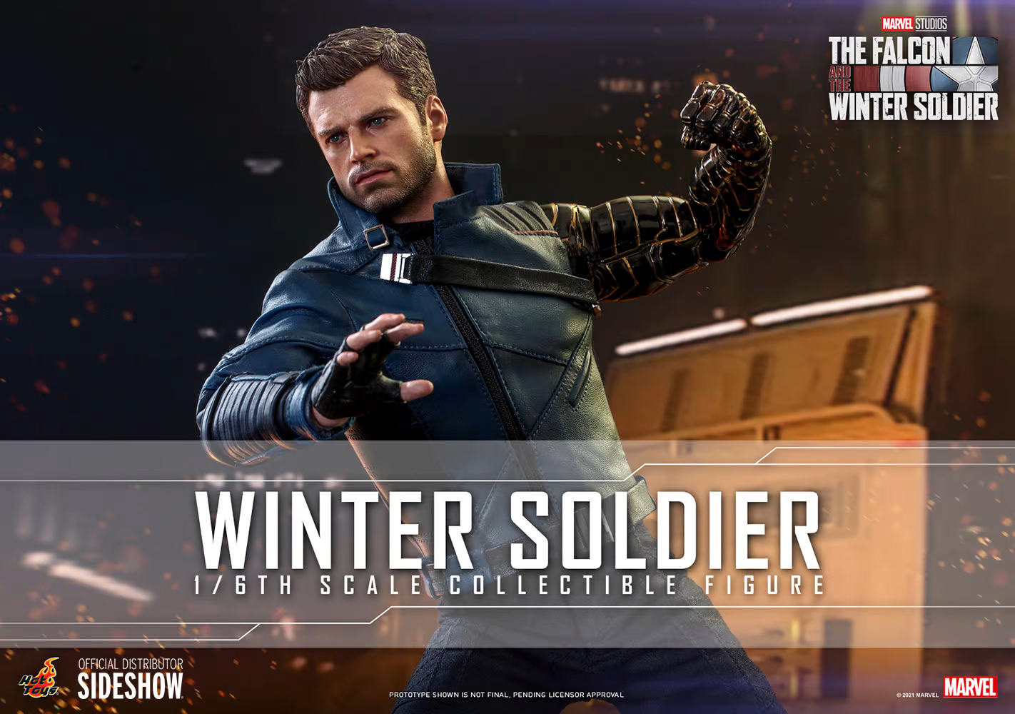 HOT TOYS BUCKY BARNES The Falcon & THE Winter Soldier TMS039 HOT TOYS BUCKY BARNES The Falcon & THE Winter Soldier TMS039
