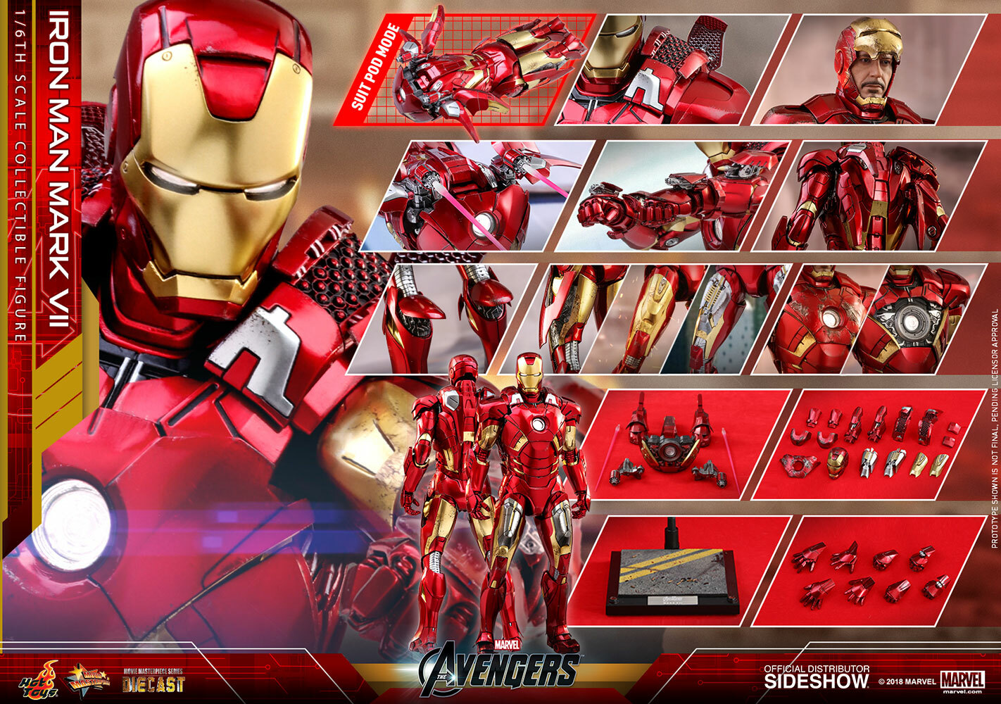 hot toys marvel iron man