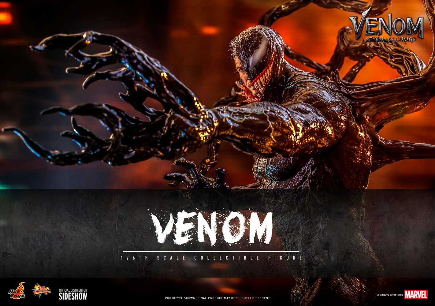 MMS626 ホットトイズ ヴェノム 2.0 Venom 1/6フィギュア 1/6 Hot Toys MMS626 Venom Let There Be Carnage Tom Hardy