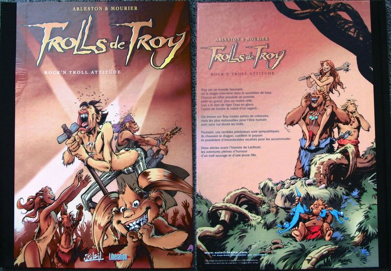 Mourier - Trolls De Troy - Rock N Roll Attitude - Bd Eo Tirage LimitÃ© Hc L500ex
