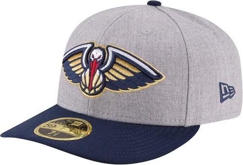 

[70344227] Мужские New Era NBA Low Profile Authentic 59Fifty - New Orleans Pelicans, Grey