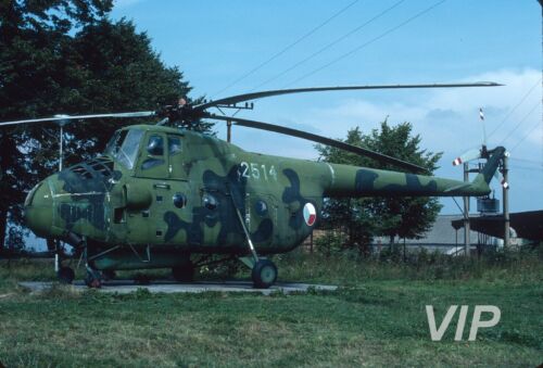 Original slide 2514 Mi-4 Czech Force, 1989