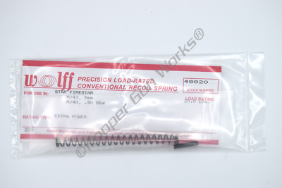 Wolff FIRESTAR 9mm & .40, XP RECOIL SPRING 20LB
