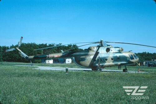 Original slide 707 Mi-8 Helicopter Hungarian Air Force, 2005