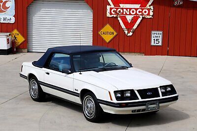 1983 Ford Mustang GLX Convertible LOW MILEAGE Survivor 5.0L V8 5 Speed Trans AC