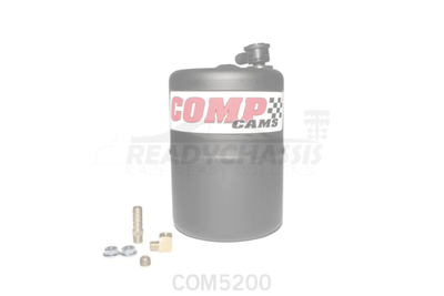 Vacuum Canister Aluminum Black Powder Coated 5200