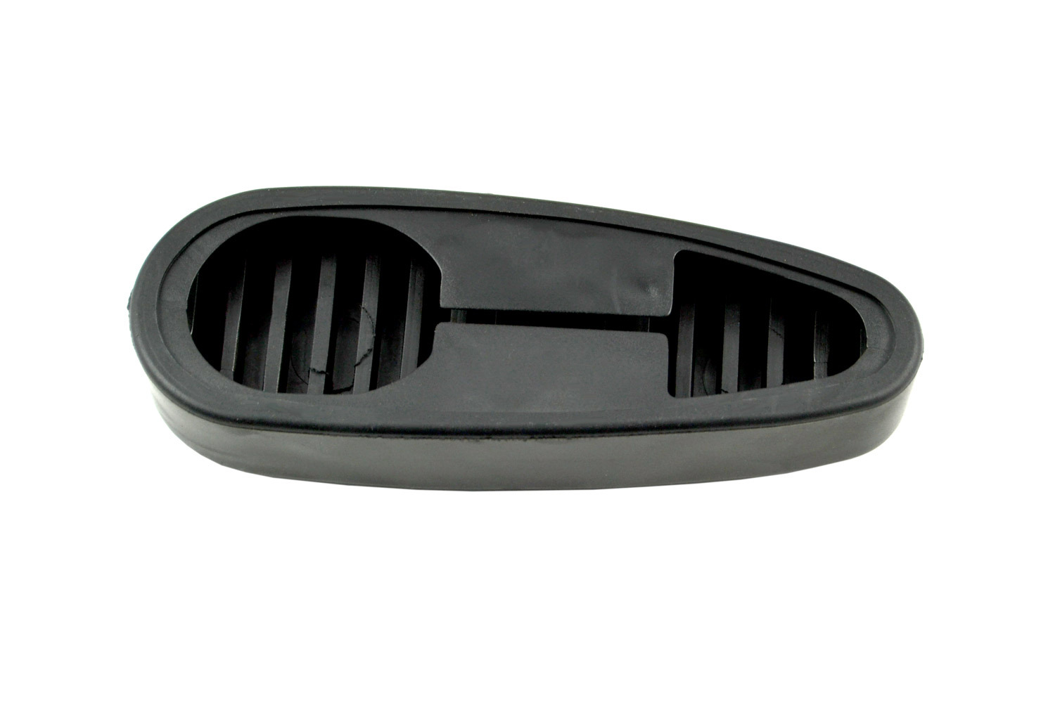 Black 2x Tactical Rubber Recoil Pad Snap-on Non-Slip Pad for 6 Position Stocks