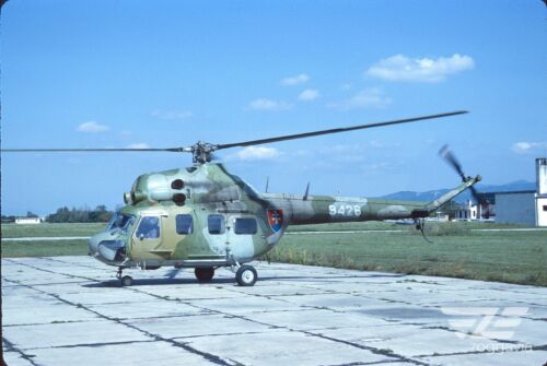 Original slide 9426 Mi-2 Slovakia Air Force, 1993
