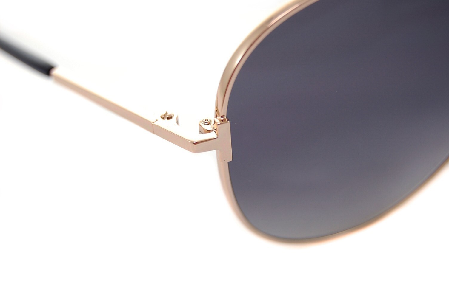 Pre-owned Tom Ford Clark Polarized Sunglasses 59mm Tf823 28d Men Pilot Rose Gold Grey Blue In Gray