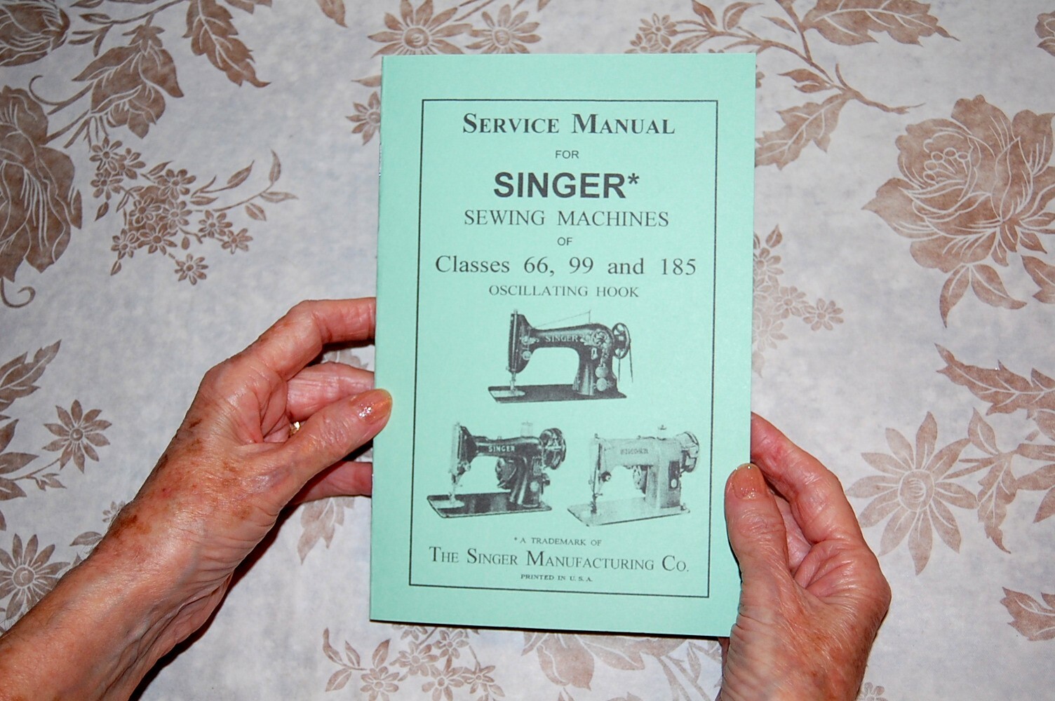 Reprint of Hard to Find Service Manual for Singer Sewing