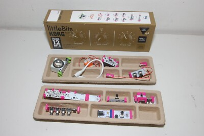 Korg littleBits Modular Analog Synth Kit 12 Bits Modules Complete