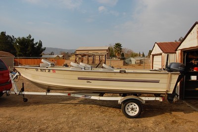 16' 1985 Sea Nymph aluminum fishing boat