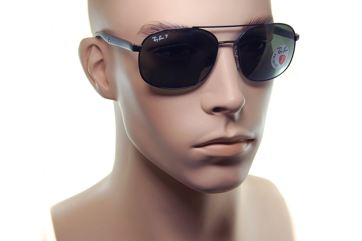 小物 Ray-Ban SUNGLASSES 0RB3593 POLARIZED RB3593 Sunglasses in Black and G-15 Green - RB3593 | Ray-Ban®
