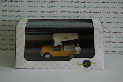 Citroën Méhari Ice Cream Vendor + Figurine 1/43 Eme Eligor