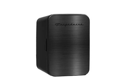 Frigidaire Portable 10L 15-can Mini Fridge Black Stainless Steel EFMIS183-SSBLK