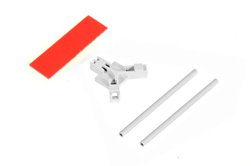 Antenne Soutien Plat Support, Blanc (04962)