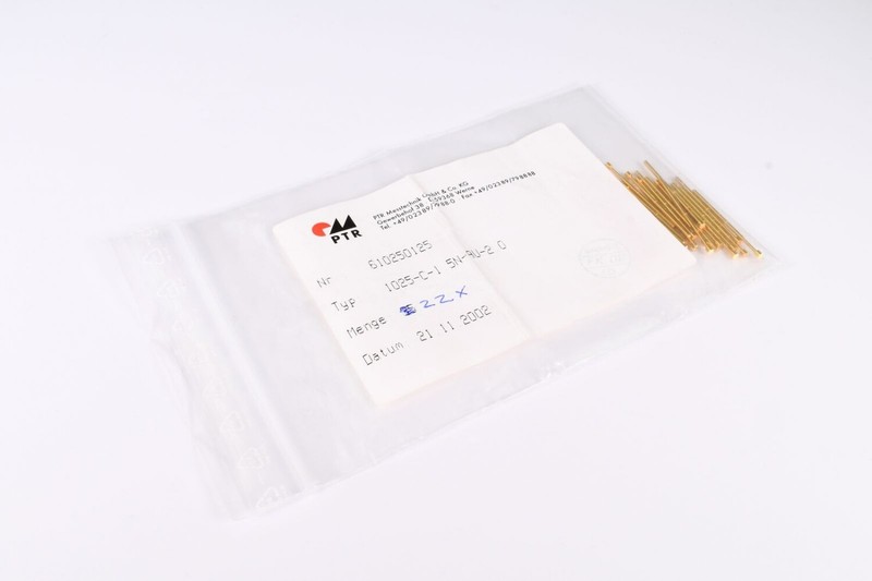 Ptr Messtechnik 1025-C-1.5n-Au-2.0, Ict-Federkontaktstift, (1pe = 20stk
