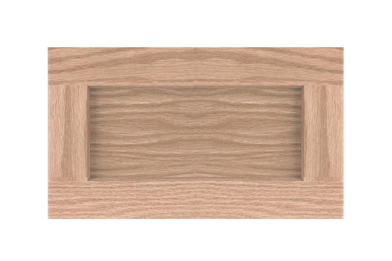 Unfinished Oak Shaker Cabinet Drawer Front Replacement | Ready To