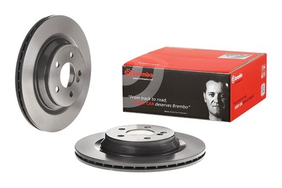 Brembo Rear Left or Right 315mm Coated Disc Brake Rotor For Mercedes C215 W220