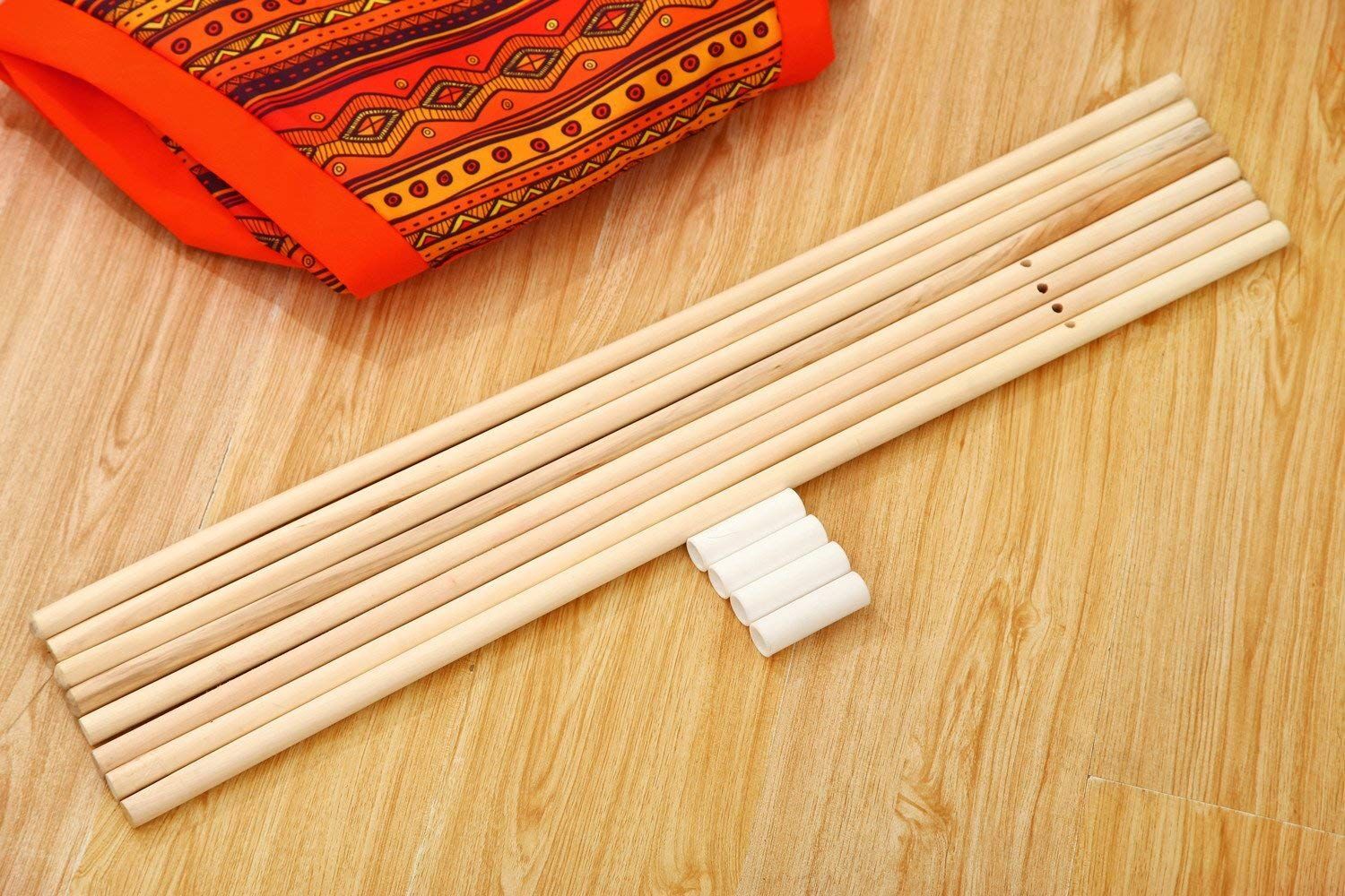 Eagle Teepee Pyramid Tent Kids Pretend Play House Children Toy Castle Wood Hut