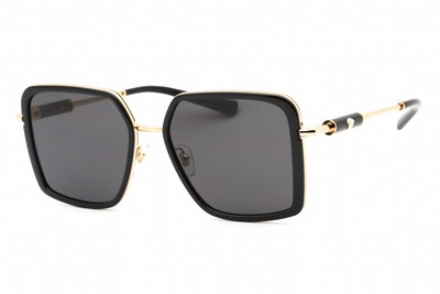 Pre-owned Versace 0ve2261-100287 Black Sunglasses In Gray