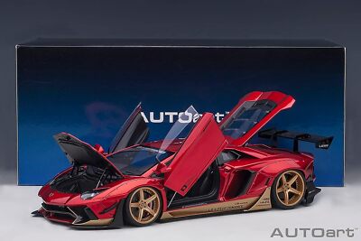 ミニカー LB-Works Lamborghini Aventador 1:18 1/18 AUTOart Liberty Walk LB-Works Lamborghini Aventador