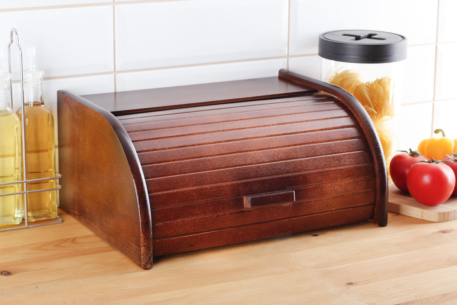 Деревянная хлебница Bread Box