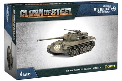 Clash of Steel: Настольные танковые сражения - американские истребители танков M18 Hellcat