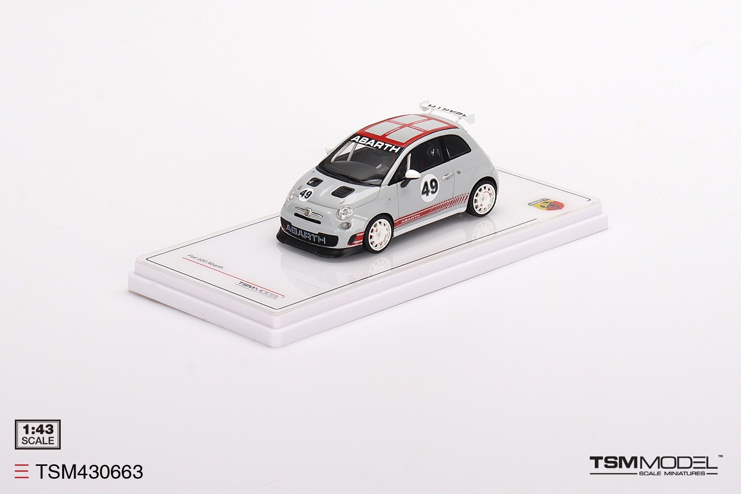 ミニカー 1/43 FIAT ABARTH 500 MONOALBERO BERTONE 9月以降発売予定 IXO MODELS 1/43 FIAT アバルト 500e 2024
