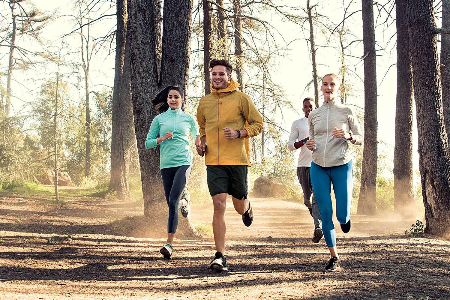 New Fitbit Charge 2 Heart Rate Monitor Fitness Tracker Wristband Black LARGE