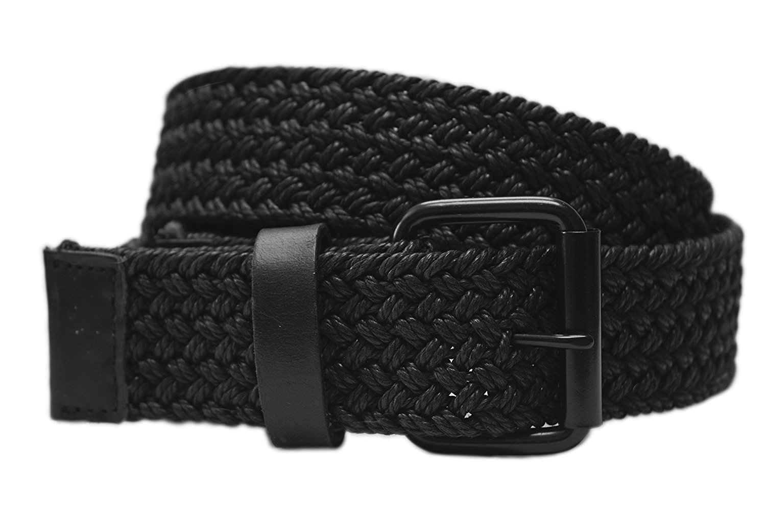 L'AIGLON woven elastic belt (BLACK×NAVY) L'AIGLON woven elastic belt (BLACK×NAVY) | everyone
