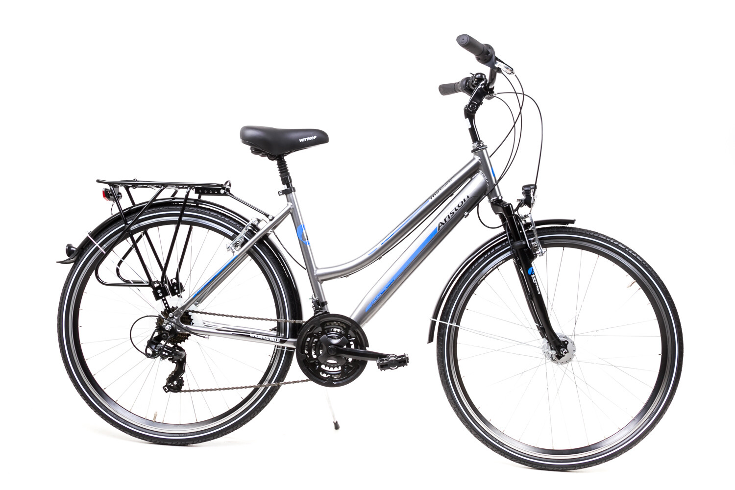 28 Zoll Alu Fahrrad Damen Trekking Bike Nabendynamo