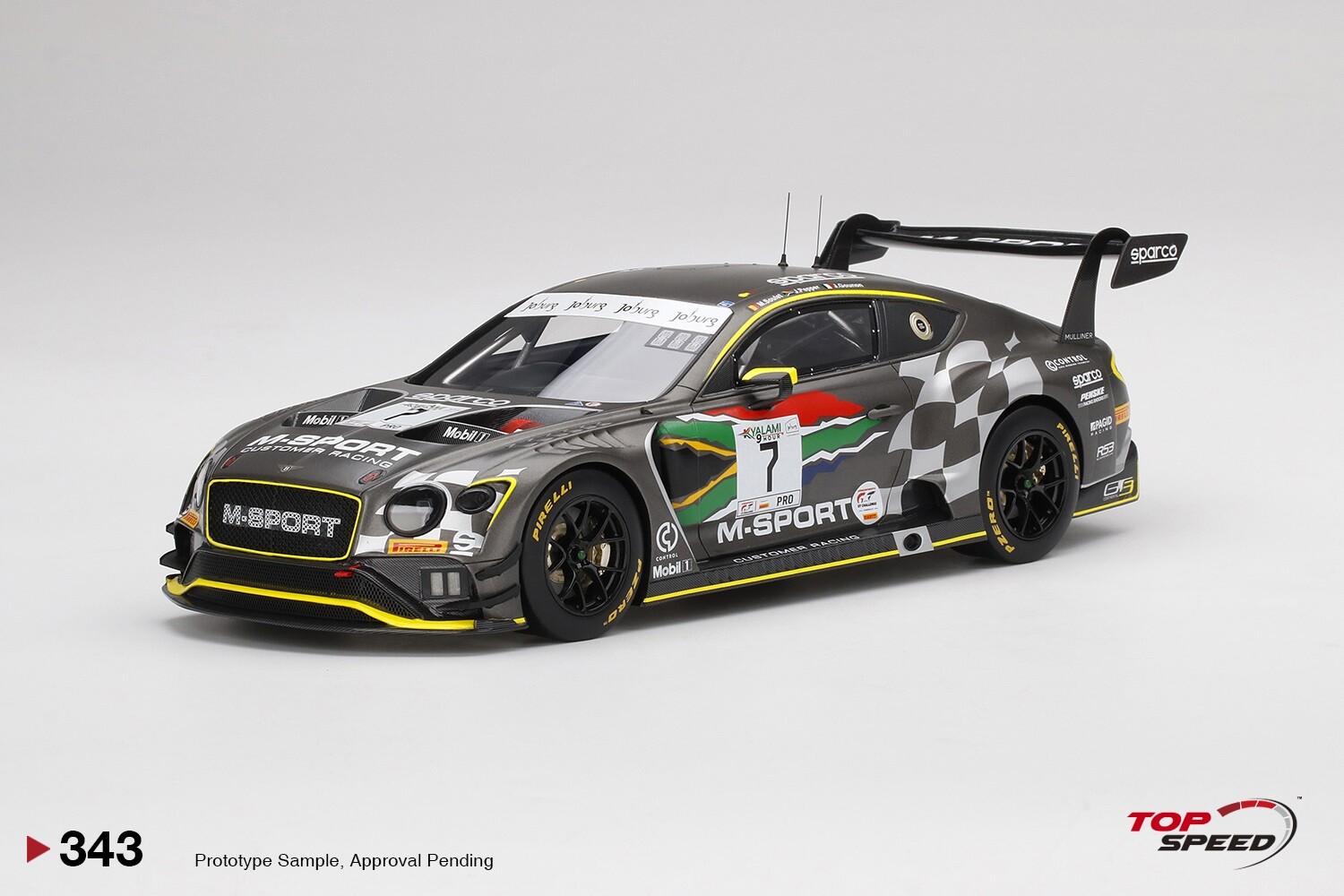 ライセンス付きRC BENTLEY Continental GT3 Amazon.com: Officially Licensed Remote Control Car 2.4Ghz